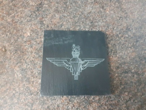 The parachute regiment 10cm - parachute, sq