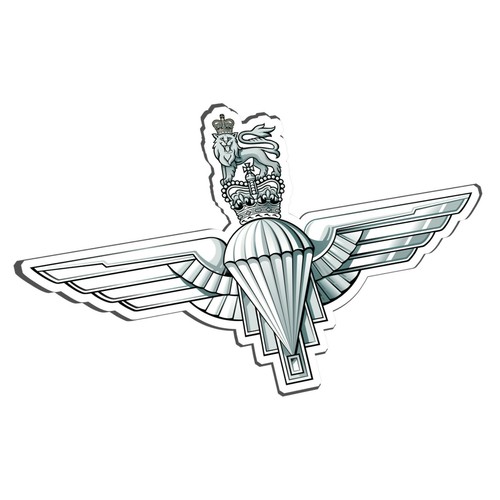 The parachute regiment sticker - parachute,